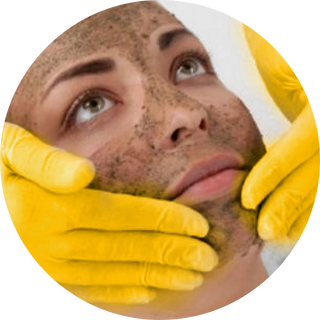 Peeling naturel : 1H00