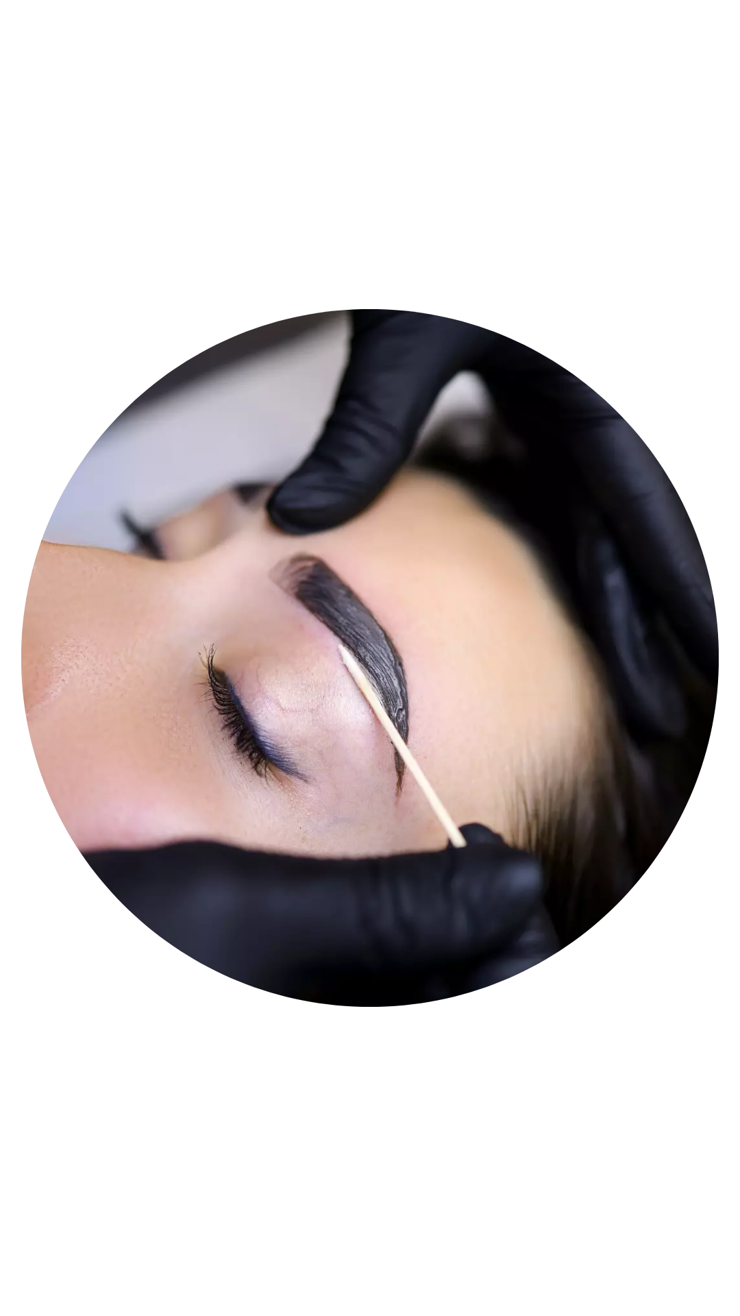 Teinture des sourcils